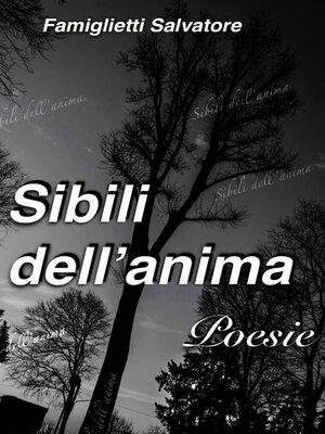 cover image of SIBILI DELL'ANIMA